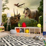  Samoljepljiva foto tapeta - Dinosaur Square 196x140 Cijene