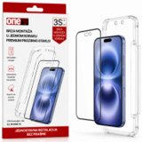  OneS zaštitno staklo sa aplikatorom za iPhone 16 Clear Cijene