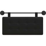  Držeće uzglavlje Zidne Lažna koža - Crna 80 cm bez LED | shoptok.hr