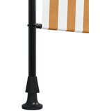  Vanjska roleta narančasto-bijela 120x270 cm od tkanine i čelika | shoptok.hr