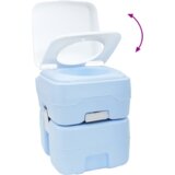  Kamperski wc svijetloplava + bijeli poklopac NA NA NA | shoptok.hr