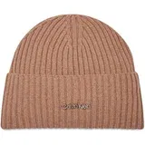 Calvin Klein Kapa Ck Must Logo Beanie K60K611401 Vijolična