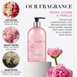 Baylis & Harding Peony, Lychee & Vanilla tekući sapun za ruke s hidratantnim učinkom 500 ml | shoptok.hr