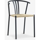  Jyderup trpezarijska stolica crna/natur ( 3670396 ) | ePonuda.com
