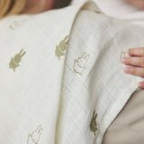 Jollein 2 dijelni set pelena za povijanje 115x115 happy miffy olive green | shoptok.hr