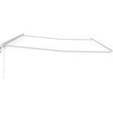 Nadstrešnica s Bijelo 6 × 3 5 m Metal | shoptok.hr