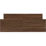  Okvir kreveta s uzglavljem i podnožjem boja hrasta 150x200 cm | Eponuda.com