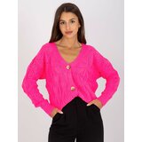 RUE PARIS Sweater-LC-SW-8035.06X-fluo pink | Shoptok.si