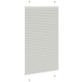  Plisirana roleta svijetlosiva 75x100 cm širina tkanine 74,4 cm | shoptok.hr