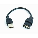 Gembird USB 2.0 kabal CCP-USB2-AMAF-0.15M, 15cm, A-A BLACK ext cable | Eponuda.ba