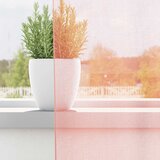 Voile zavjese s džepovima za šipke 2 kom ružičaste | shoptok.hr