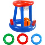 Jojoy Napihljiv košarkarski koš za bazen, Košarkarski obroč za bazen, Košarka v bazenu, Vodni košarkarski obroč | DUNKSPLASH, (21978443) | Shoptok.si