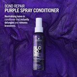 Schwarzkopf Professional Blondme Bond Repair Purple Spray Conditioner vijoličen balzam v pršilu 150 ml | Shoptok.si