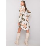 RUE PARIS Dress-TO-KS-1120-9.26-light beige | Shoptok.si