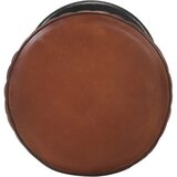 Furnova Barski stolček rjavo pravo usnje, (21949000) | Shoptok.si