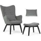 Janshop Armatius naslanjač z norve norve sivi, (21387947) | Shoptok.si