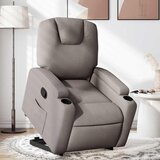 Maison Chic Naslanjač - Relax naslanjač s funkcijo vstajanja taupe blago, (22061833) | Shoptok.si