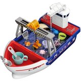 Lean Toys Interaktivna otroška ribiška ladja z vodnim sistemom in dodatki | Shoptok.si