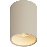 QAZQA Moderni vgradni reflektor bež GU10 50 mm okrogel - Deep | Shoptok.si