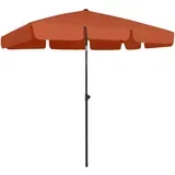 Suncobran za plažu terakota 200 x 125 cm