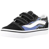 Vans Modne superge OLD SKOOL V PIXEL FLAM Črna