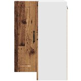  Zidni kuhinjski ormarić s policom Staro drvo 57 x 57 x 80 cm | shoptok.hr