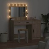  Toaletni stol s ladicama 2 pcs Smeđa Konstruirano drvo | shoptok.hr