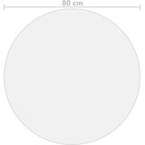  Zaštita za stol mat Ø 80 cm 1,6 mm PVC | shoptok.hr