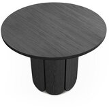 Woodman Okrogla jedilna miza v hrastovem dekorju ø 98 cm Soft – | Shoptok.si