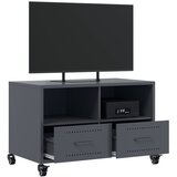 TV ormarić antracit 68x39x43,5 cm čelik | Eponuda.ba