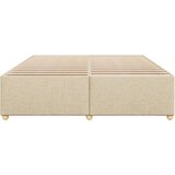 vidaXL Okvir za krevet bez madraca krem 180 x 200 cm od tkanine | shoptok.hr