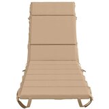  Jastučić za ležaljku GEMERT 100% poliester Pijesak - Pijesak 200 x 55 x 3 cm Melange | shoptok.hr