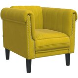  Fotelja žuta baršunasta | shoptok.hr