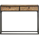  Konzolni stol 100 x 35 x 75 cm od masivnog drva manga | shoptok.hr