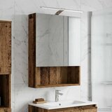  Kupaonski ormar s ogledalom Zidne Staro drvo 50 x 14 5 x 70 cm | shoptok.hr