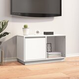 vidaXL TV ormarić bijeli 74 x 35 x 44 cm od masivne borovine Cijene