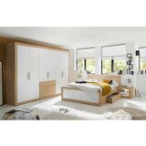 MID.YOU omara za oblačila fernando, bela, hrast, 289cm | Shoptok.si