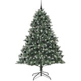 vidaXL Umjetno božićno drvce s stalakom Zelena 160 x 160 x 240 cm | shoptok.hr