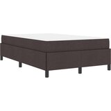 Box Postelja z vzmetnico Temno rjava 120 x 190 cm blago, (5000126208) | Shoptok.si