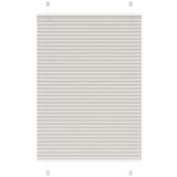 vidaXL Plisirana žaluzija svetlo siva 100x100 cm Širina tkanine 99,4cm | Shoptok.si
