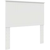  Uzglavlje s uzglavljem Sjajno bijelo 100 cm Konstruirano drvo | shoptok.hr