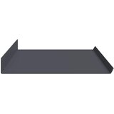  Lebdeća polica Zidne 2 pcs Antracit 80 x 18 x 2,5 cm Čelik | Eponuda.com