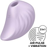 Satisfyer Pearl Diver - zračni klitorisni vibrator za polnjenje (viola) | Shoptok.si