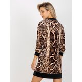 RUE PARIS Tunic-RP-TU-8189-4.09-black-beige | Shoptok.si