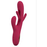 Sweet Smile Rabbit Vibrator with G-Spot Stimulation Red | shoptok.hr