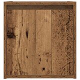  Zidni noćni ormarić boja staro drvo 38x34x40 cm | shoptok.hr