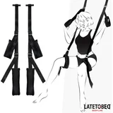 BDSM Line Door Jam Sling Black