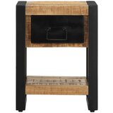 vidaXL Noćni ormarići 2 kom Puno grubo drvo Mango | shoptok.hr