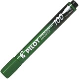 Marker permanentni 1mm okrugli vrh pilot sca-100-g zeleni | shoptok.hr