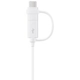 Samsung Data Cable Micro-USB tu USB-A incl USB-C Adapter white Cijene